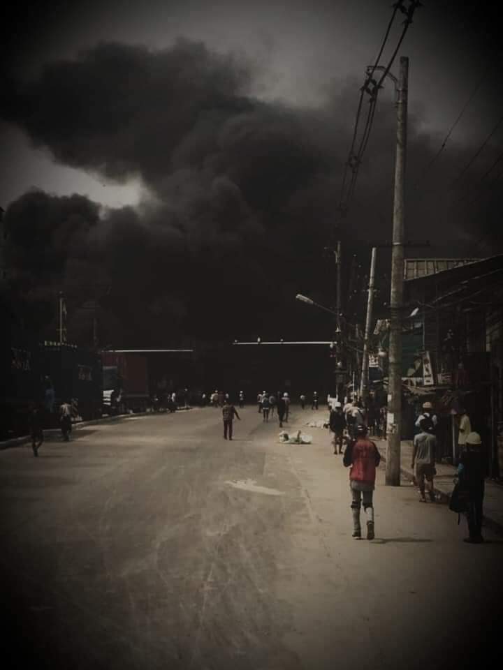 #Mar14Coup
Military Set on Fire Many Townships of Yangon;   Since evening, many places in Yangon have been burnt by Junta’s armed terrorists. At least 10 were murdered only on Mar 14 in Yangon.

LOCOMOTIVE XYZ
#Mar14Coup
#WhatsHappeningInMyanmar