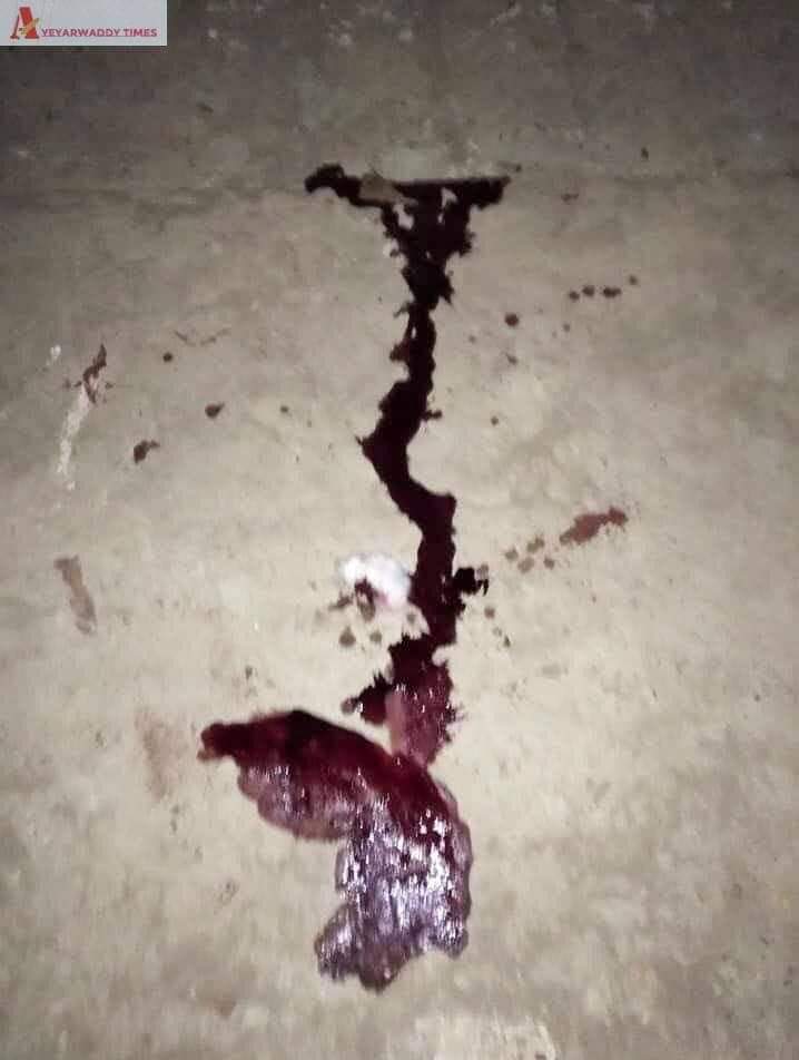 firelight794's tweet photo. Tw // blood // death

In Pathein, Terrorists opened fire to crackdown night strike. One civillian was shot &amp; died on spot. Two got injured.
Source : Ayeyarwaddy Times
LOCOMOTIVE XYZ
#WhatsHappeningInMyanmar
#Mar14Coup https://t.co/0A9MBcOH2O