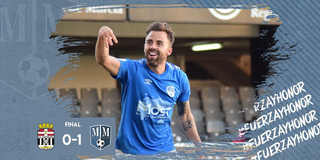racingctmmfc's tweet photo. #CartagenaBMarMenor // ⌚️95’ // ¡FINAAAAAAAAAAAAAAAL EN EL CARTAGONOVA! 🔥🔥⚔️⚔️ 

¡VAAAAAMOOOOOOOOS! ¡ENORMES ESTOS GUERREROS! #FuerzaYHonor #HastaElFinal 💙⚪️

@FCC_Cantera 0 🆚 1 @marmenorfc. https://t.co/uBSDCBOWlQ