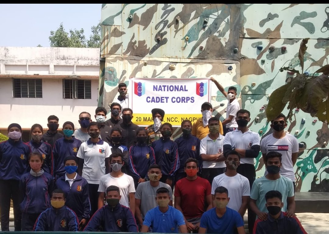 orange20mah's tweet photo. #NationalCadetCorps : 24 Cadets of 20 Mah Bn NCC,Nagpur went on 14 Mar for Bouldering/artificial rock climbing at Prahar Climbing Club run by Prahar Samaj Jagruti Sanstha.Thanks to Flt Lt Shiwalee Deshpande(Retd) &amp; her instructors.
@orangegp68 @WarriorsNcc
@HQ_DG_NCC @ProDefNag https://t.co/JqO032lRkr