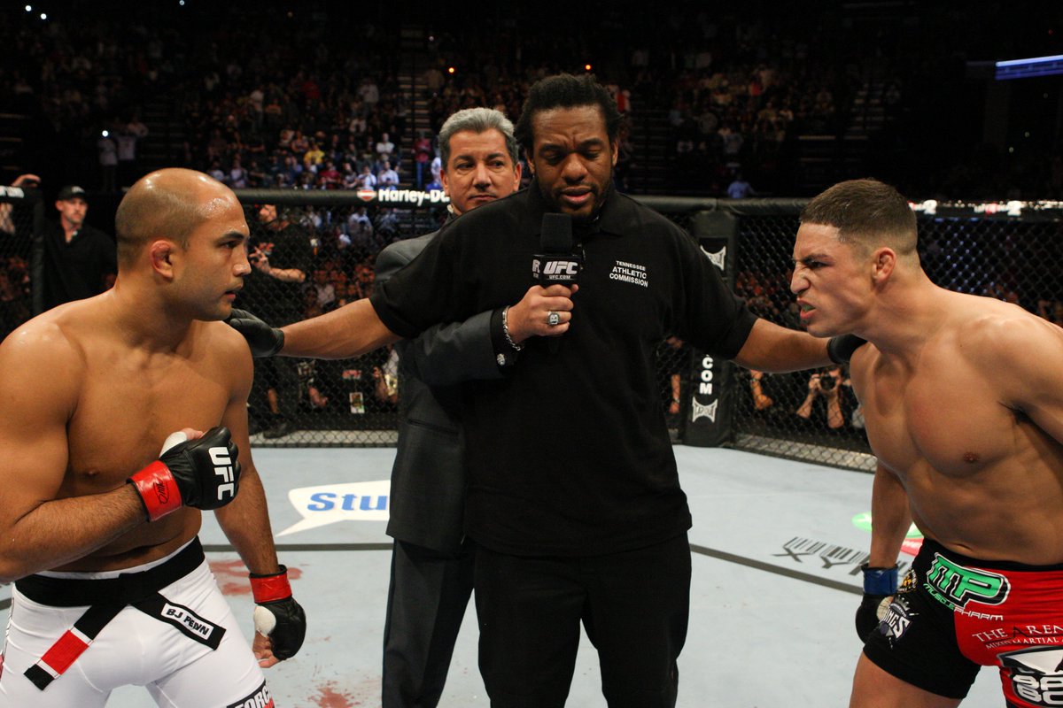 Which US city did UFC 107 take place in?