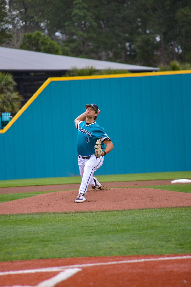 CoastalBaseball's tweet photo. Huge day Keaton on the mound❗️ https://t.co/2eoilpOt70