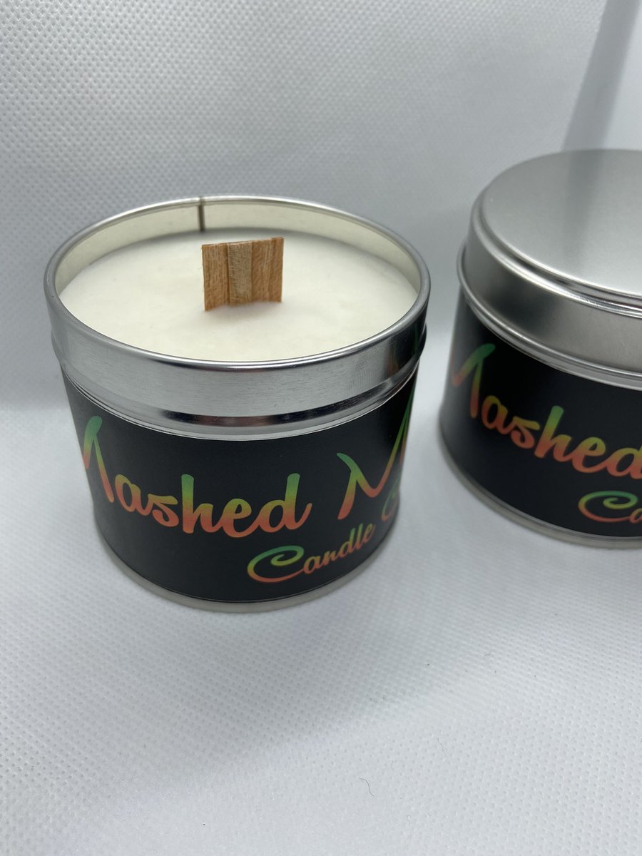 pamelabuckle1's tweet photo. @TheoPaphitis #SBS Hi Theo My businesses called @mashedmango on Instagram and facebook and make wood wick candles. I have been making them for years but started selling in august 2020. I absolutely love what I do and the crackle from the wick is so relaxing. https://t.co/M1ToFfw3ky