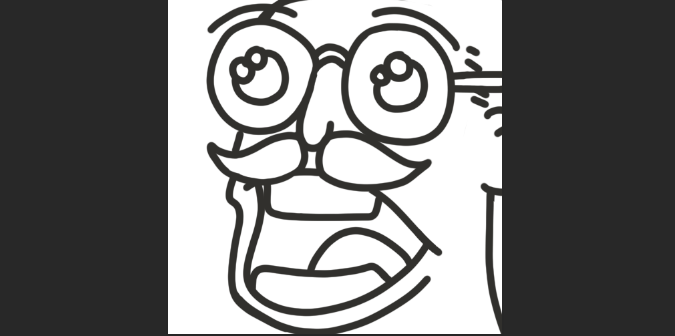 asandyfin's tweet photo. mfw line art                                mfw colouring https://t.co/bBO5PVplBx