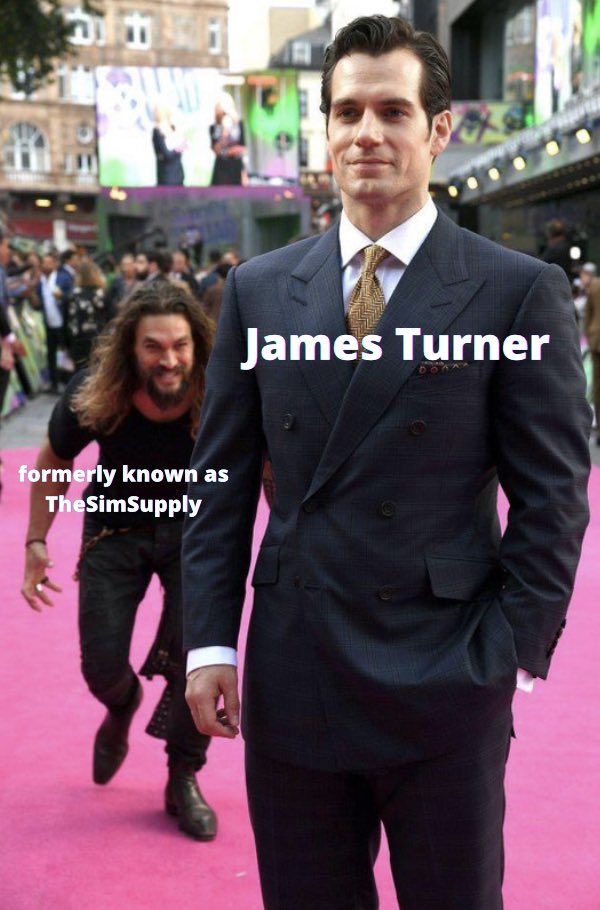 simbinaa's tweet image. this meme came to me in a stress dream @JamesTurnerYT