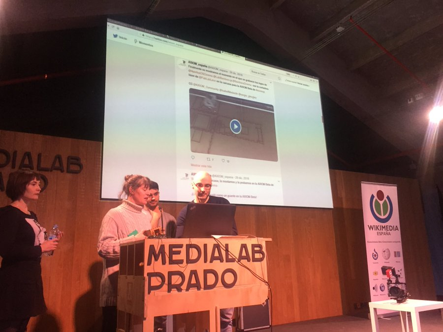 LabBambara's tweet photo. Un lugar impulsado por la ciudadanía, donde investigar, descubrir y compartir. Existe y se llama @MedialabPrado

Apoyamos el manifiesto en defensa de #medialab #prado

Recuerdo de #WikiLovesPhotography y curso @AXIOM_espana sobre #AXIOMBeta

@SaveTheLab #wearethelab #savethelab https://t.co/uoSQ6zdx6C