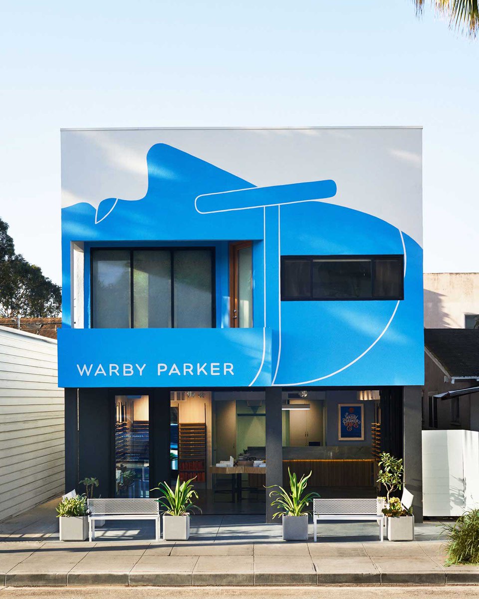 Geoff McFetridge for Warby Parker Abbot Kinney  in Los Angeles