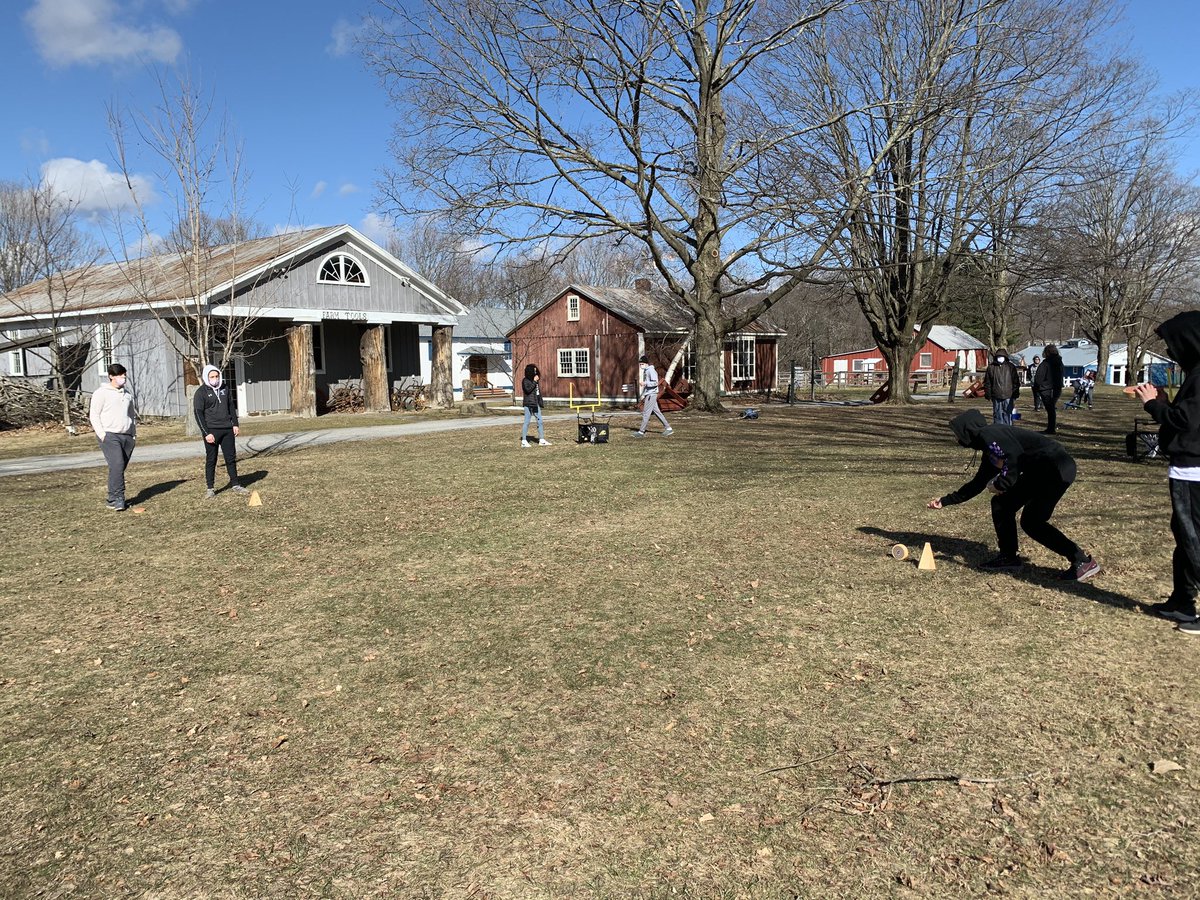 RyanPKearns's tweet photo. Finally got to get outside for Boy Scouts today and we played some #backyardgames with #troop540 . It’s still pretty cold out there but it felt good to play some games. @BULZIBUCKET @playqb54 @rollors @DELUGAMES2 https://t.co/4RxIinwEVI