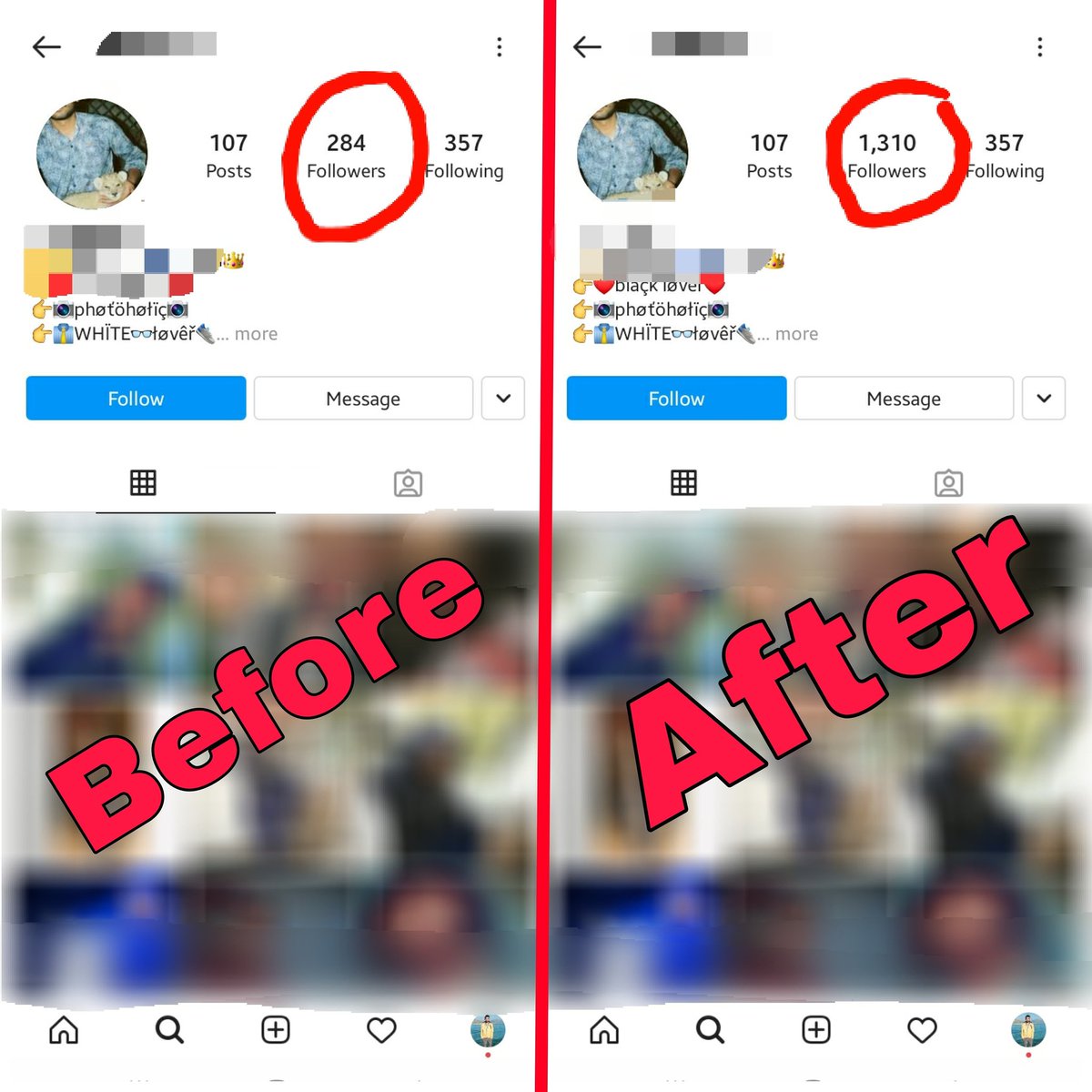 smprmotion's tweet photo. #instagram 1 k followers order complete.
Instagram id name is blur due to customer privacy policy.
For order contact this number
📲 WhatsApp contact 0305 7381010 Fahad Bilal
#instagrampromotion #tiktokpromotion #TwitterPromotion #youtubechannel #youtubesubscribers #smprmotion https://t.co/AW6DNUS2Uq
