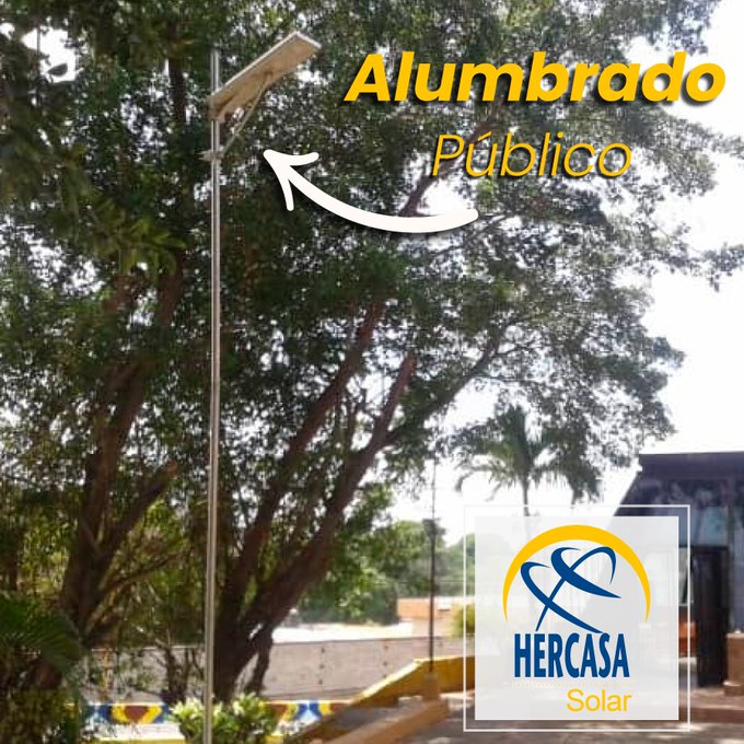 Tenga siempre iluminada su propiedad, estacionamiento o calle privada en horas de la noche.

Nuestras lámparas solares todo en uno, sin cables ni tendidos eléctricos.

-Uso exterior

-Fácil instalación

-Lámpara Led de 30W con panel solar integrado de 60W y batería integrada