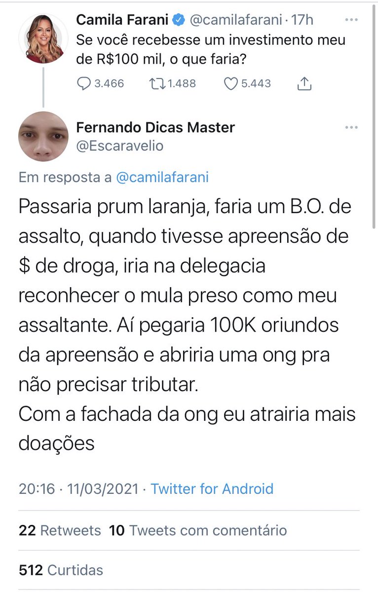odicasmaster's tweet image. Thread para deixar fixada: as dicas master favoritas da galera até o momento.

1- O que fazer com um aporte financeiro de 100.000,00 do Shark Tank BR.