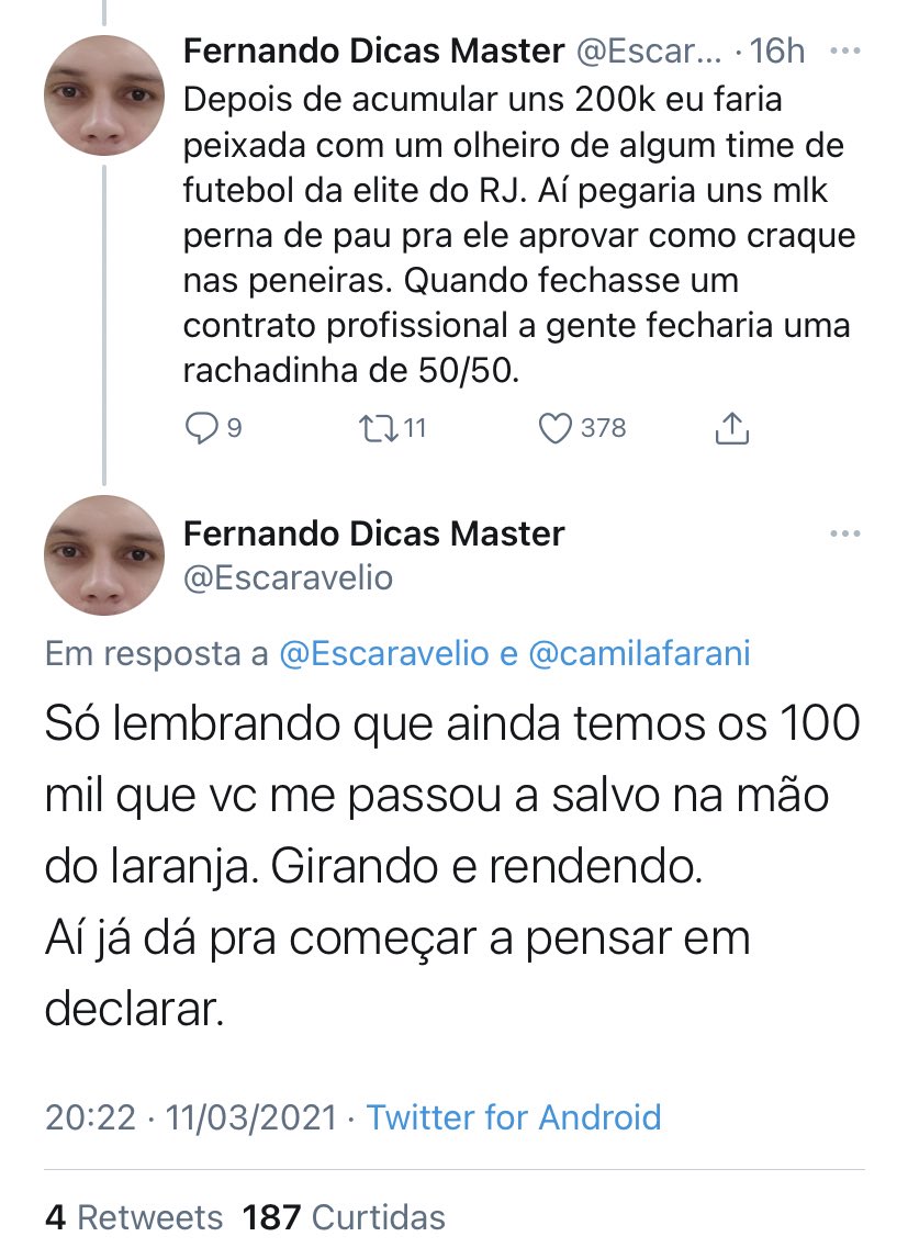 odicasmaster's tweet image. Thread para deixar fixada: as dicas master favoritas da galera até o momento.

1- O que fazer com um aporte financeiro de 100.000,00 do Shark Tank BR.