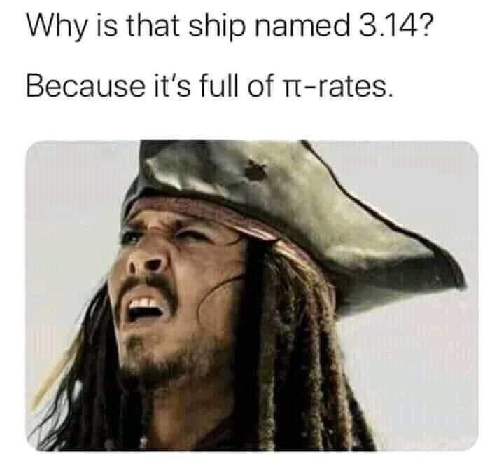 1meanPi_rate's tweet photo. Happy #piday to those lovers of math, and even to those who aren’t!
#godwinmath #mathteacher #mathjoke #punny https://t.co/R2sGyCUksz