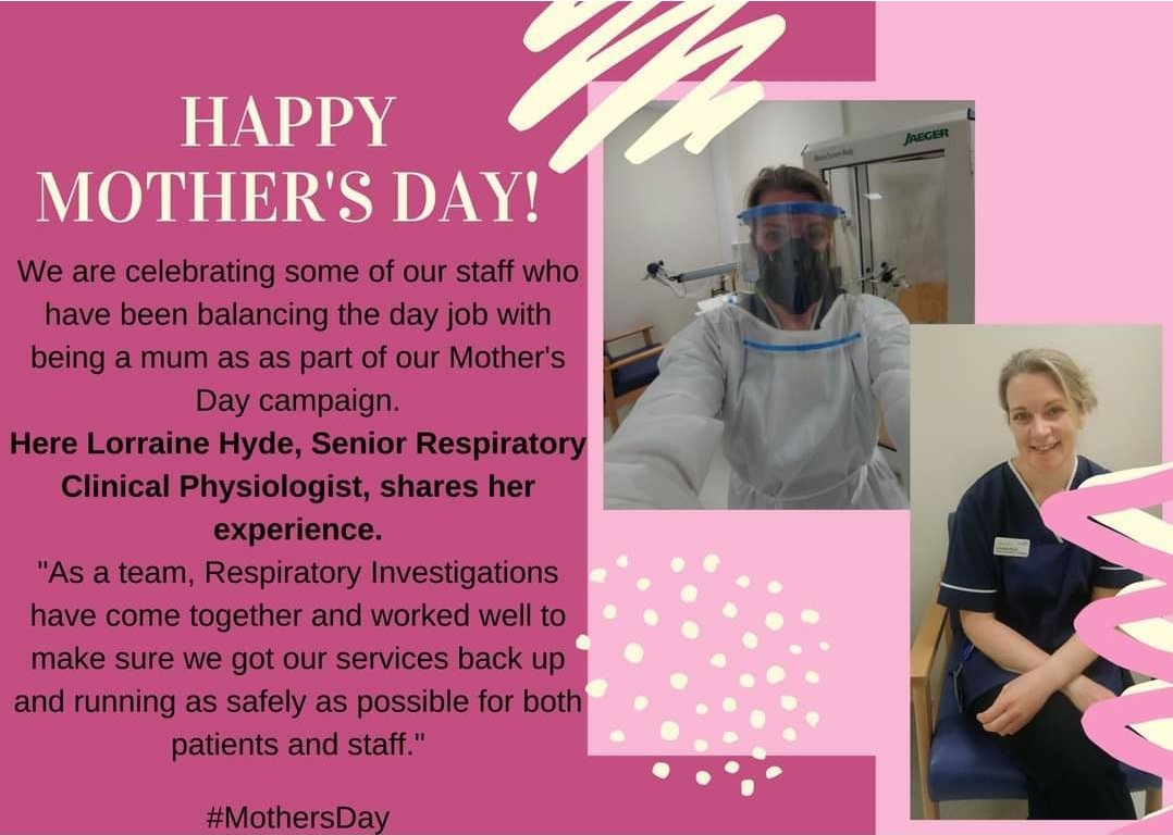 RespiratoryInvestigationsNWAFT (@ri_nwaft) on Twitter photo So lovely to see <a href="/NWAngliaFT/">NWAngliaFT</a> celebrating these amazing <a href="/RI_NWAFT/">RespiratoryInvestigationsNWAFT</a> mums on Mothers Day. Balancing home and work life is always a juggle but the past year has made this balancing act harder and we are so grateful for their dedication & commitment 💐💐💐
nwangliaft.nhs.uk/about-us/trust… So lovely to see <a href="/NWAngliaFT/">NWAngliaFT</a> celebrating these amazing <a href="/RI_NWAFT/">RespiratoryInvestigationsNWAFT</a> mums on Mothers Day. Balancing home and work life is always a juggle but the past year has made this balancing act harder and we are so grateful for their dedication & commitment 💐💐💐
nwangliaft.nhs.uk/about-us/trust…