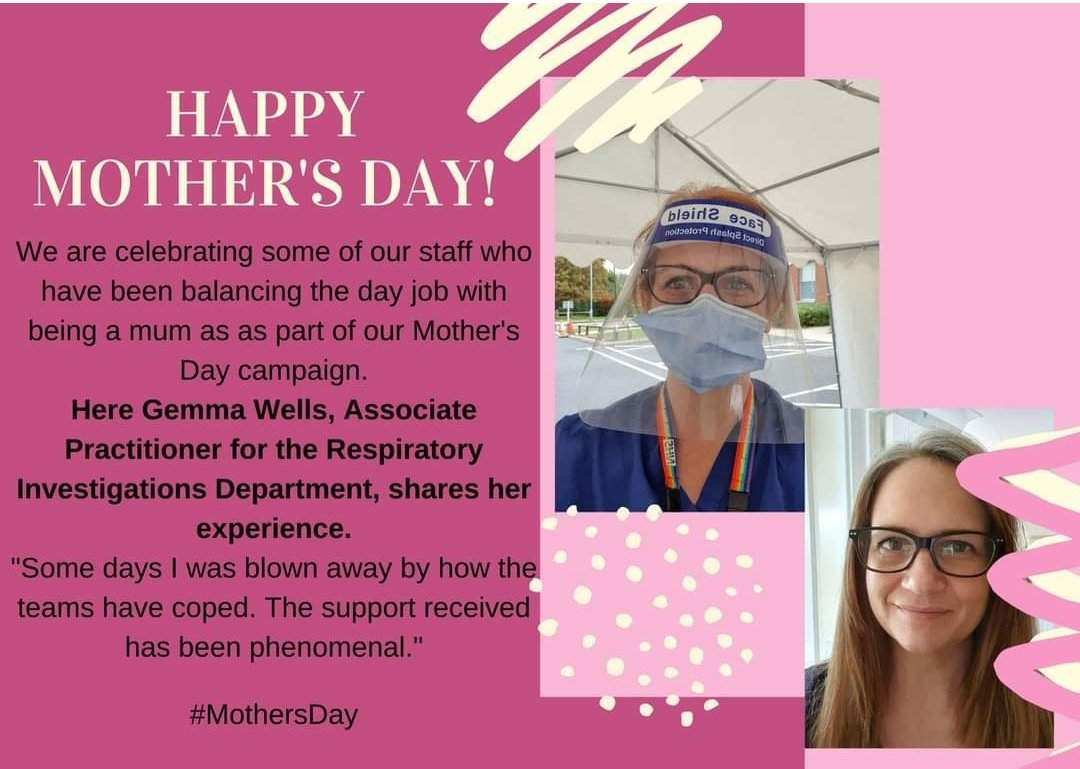 RI_NWAFT's tweet photo. So lovely to see @NWAngliaFT celebrating these amazing @RI_NWAFT  mums on Mothers Day. Balancing home and work life is always a juggle but the past year has made this balancing act harder and we are so grateful for their dedication &amp; commitment 💐💐💐

https://t.co/2EflhlMEco https://t.co/9iXRbsVKYq