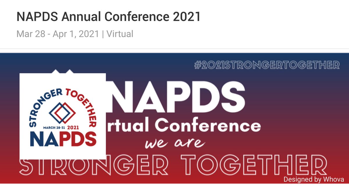 I am speaking at NAPDS Annual Conference 2021. Please checkout the details of my talk at: whova.com/embedded/speak…