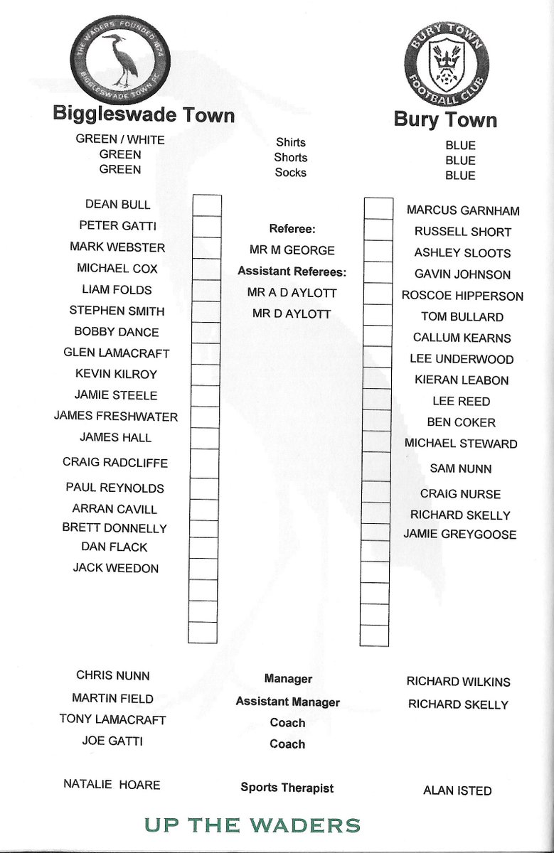 Bury Town FC tweet media