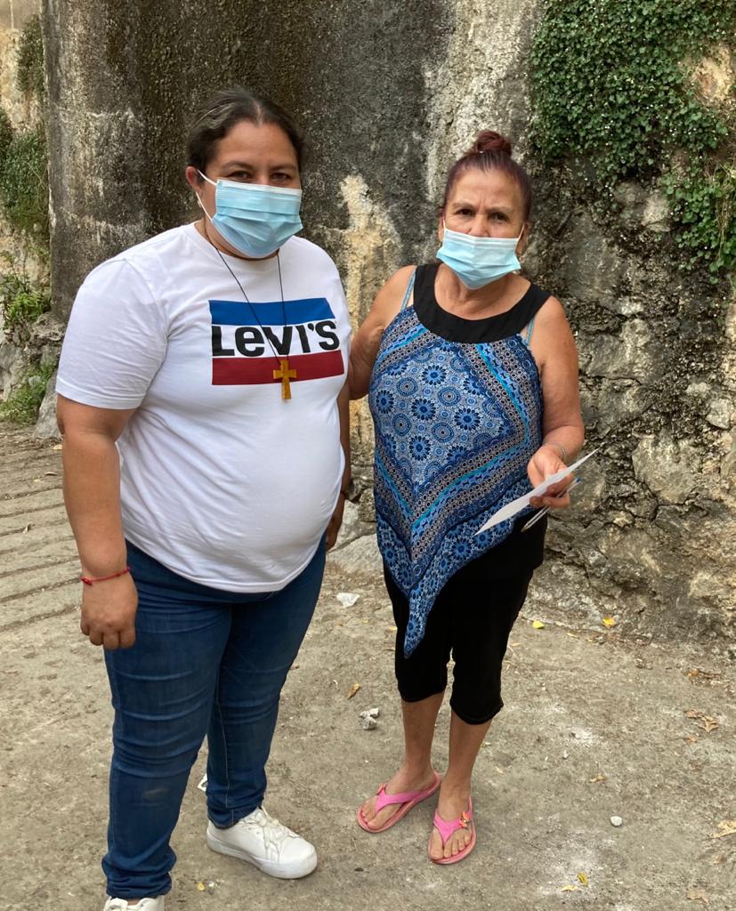 #SantaInés con una buena amiga