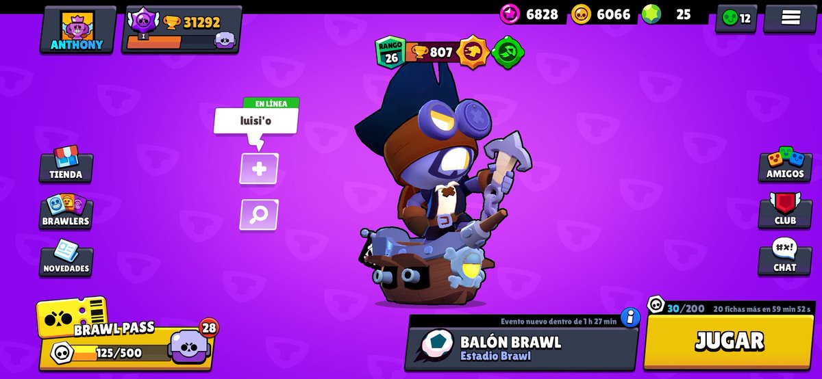 AnthonyBae8's tweet photo. Buenas gente Soy ANTHONY, quiero empezar con el mundo competitivo de Bs, si Alguien Gusta Jugar Conmigo, O Darme Orientación Pará Un Equipo Lo Agradecería Mucho❤️
#BrawlStars #Latam #JugadorDeBs #BrawlStarsCompetitivo #Competitivo https://t.co/o6pKSohTFU