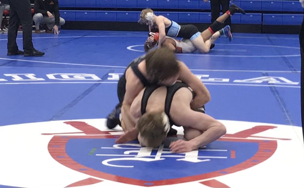 CONGRATULATIONS to SENIOR Canyon Wells ⁦<a href="/WellsCanyon/">Canyon Wells</a>⁩ for securing 5th place (126#) @ the 2021 State Wrestling Tournament! Canyon represented Copley with pride and leadership as always. Be proud C. Wells because we sure are💙💛Now on to your next chapter🤼‍♀️