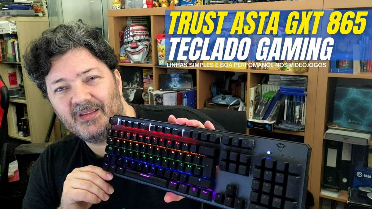 ▶️Novo vídeo no canal: youtube.com/watch?v=aU3nb-…

Tenho estado a usar este teclado mecânico da Trust e estou a gostar.