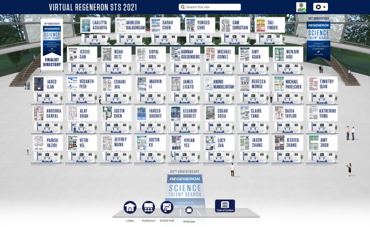 Public Exhibiton of the Top 40 Projects is live until 4:00! Check out ssp.6connex.com/event/virtual/… to view projects and live chat with with Lucy Zha from <a href="/WheatleySchool/">The Wheatley School</a>!