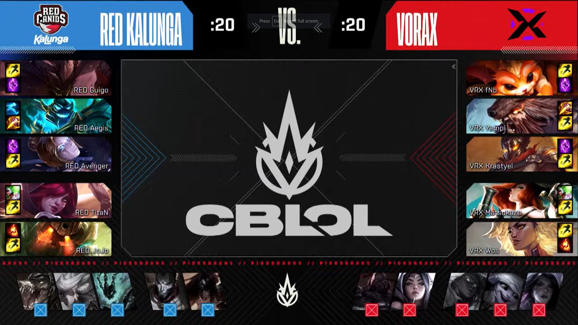 CBLOL – Vorax mantém evolução e vai direto para as Semis!