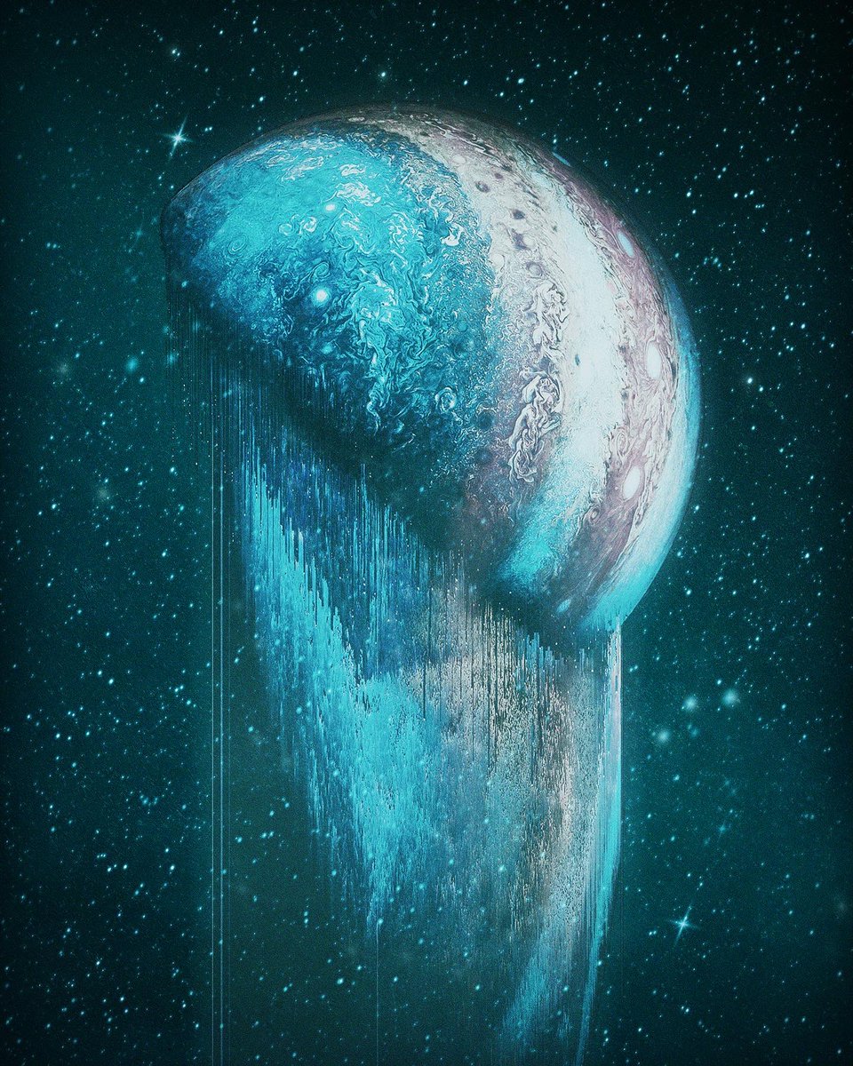 Some of my new artwork 🙏🏻 #Pixelsort  #spaceporn #aesthetic #Jupiter #vibes