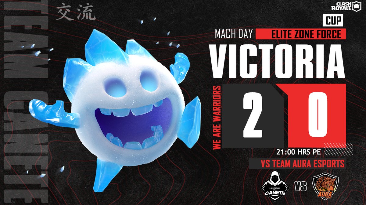 [#ClashRoyale]
El día de ayer logramos una victoria contúndete y logramos avanzar en los Play Offs, iremos por ese titulo.

🏆@EliteZone_GG
⚔️@AuraeSportsMX
📰2-0

JUGADORES:
👤| <a href="/AnderSkrill/">Anderson Rivera Sánchez</a> |C| 
👤| <a href="/realhazza16/">RealHazza</a>🎖️
👤| <a href="/Erwin71111043/">Erwin</a> 🎖️

#wearewarriors