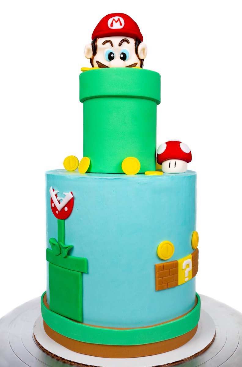thebakinghour's tweet photo. Our Mario Day cake! 

https://t.co/BLgMURjNtZ

#MAR10 #mario #supermario #baking #dessert #cakedecorating #cakemaking #fondant https://t.co/9sty4OuYy0