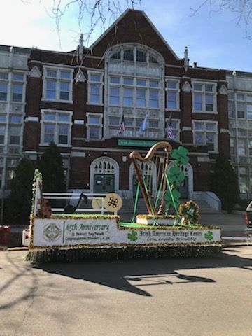 iahcchicago's tweet photo. So proud to be featured as Guests of Honor at the 2021 St. Patrick's Day Parade, along with our friends at Gaelic Park! Congratulations to them, and to Plumbers Local 130 for making it happen and making it memorable! https://t.co/POfveJxJaS