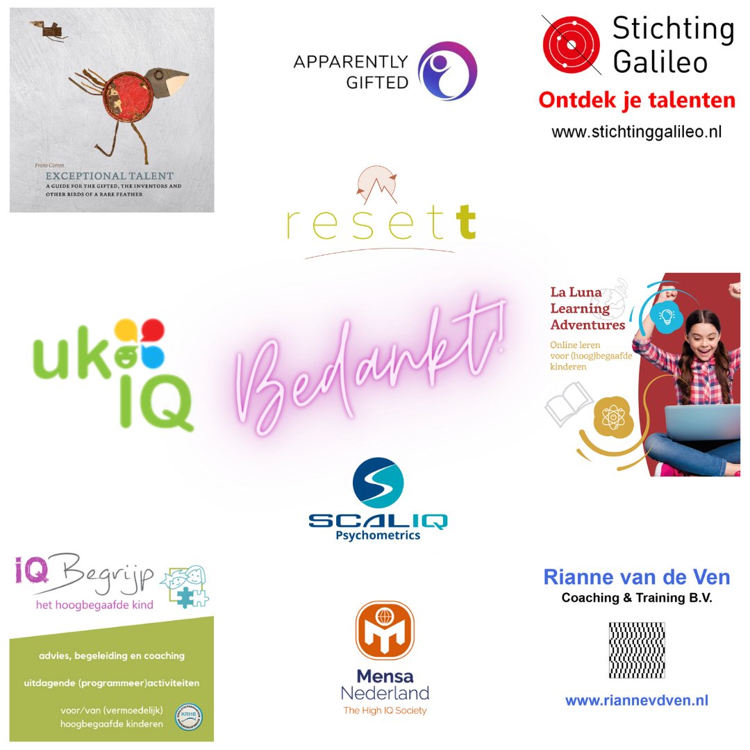 HBweek's tweet image. We zetten onze sponsors aan het eind van de @HBweek nog graag een keer in het zonnetje! (1/2)

laluna-learningadventures.nl
ukiq.nl
werkenwaarde.nl
apparentlygifted.nl
resett.be

Tot volgend jaar! (5 t/m 13 maart 2022)