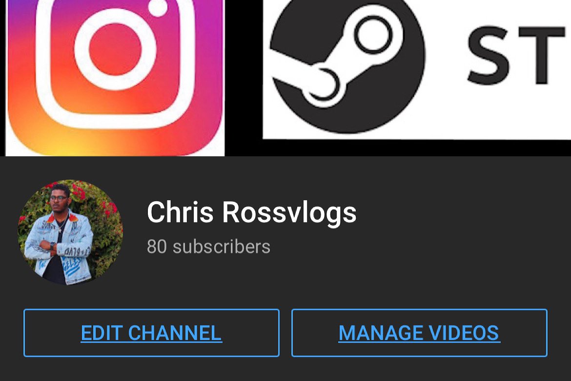 ChrisRossvlogs's tweet photo. YA’LL DID IT IM GONNA CRY #80SUBS #Gamingcommunity #Gamer #Actor #actingcommunity #youtuber #contentcreator https://t.co/aLNmFf7u6h