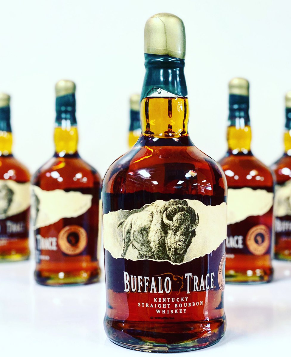 Our first Buffalo Trace private pick will be released at 10am tomorrow morning. A golden of amber and straw is met with intense caramel, slight tobacco, and honey. These come in 2 sizes (a limited number of 1.75lt will@be available). 
1 lt: $34.99
1.75lt: $49.99