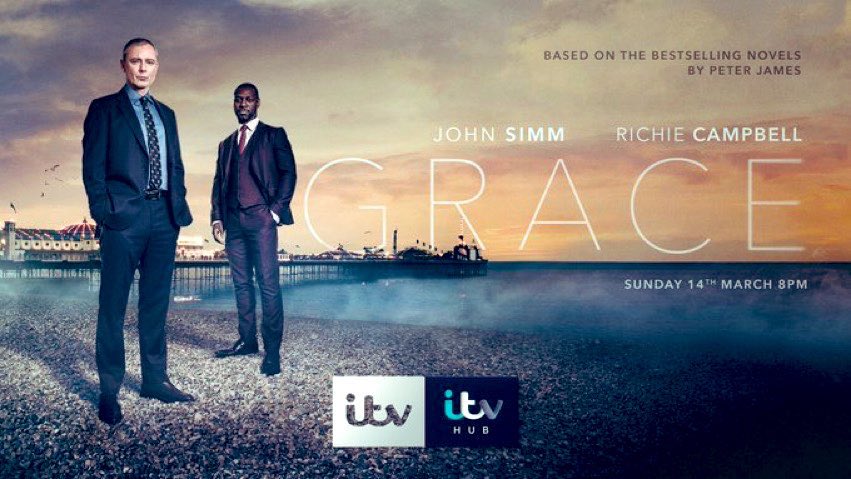 So looking forward to #houseoncoldhill writer @peterjamesuk new cop show #itvgrace with the excellent John Simm at 8 o’clock. #grace