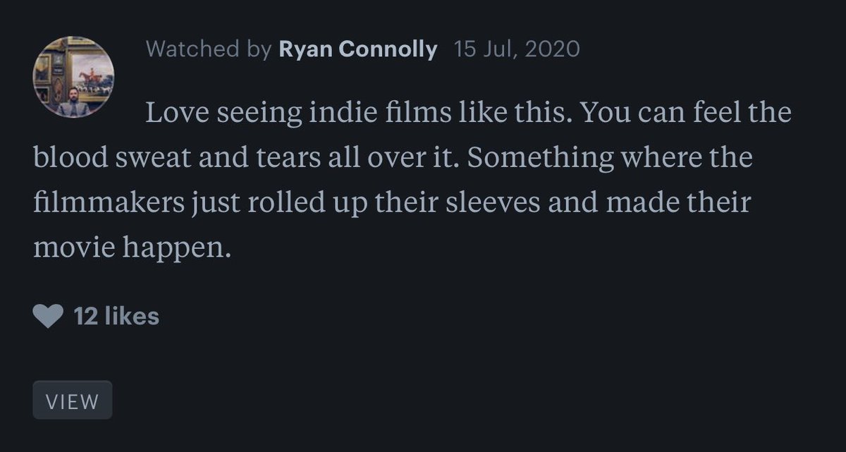 Thanks for the kind words <a href="/ryan_connolly/">Ryan Connolly</a>! You have been a huge influence on us in making VOLITION! <a href="/filmriot/">Film Riot</a> @tonydeansmith <a href="/RyanWarrenSmith/">Ryan W. Smith</a>