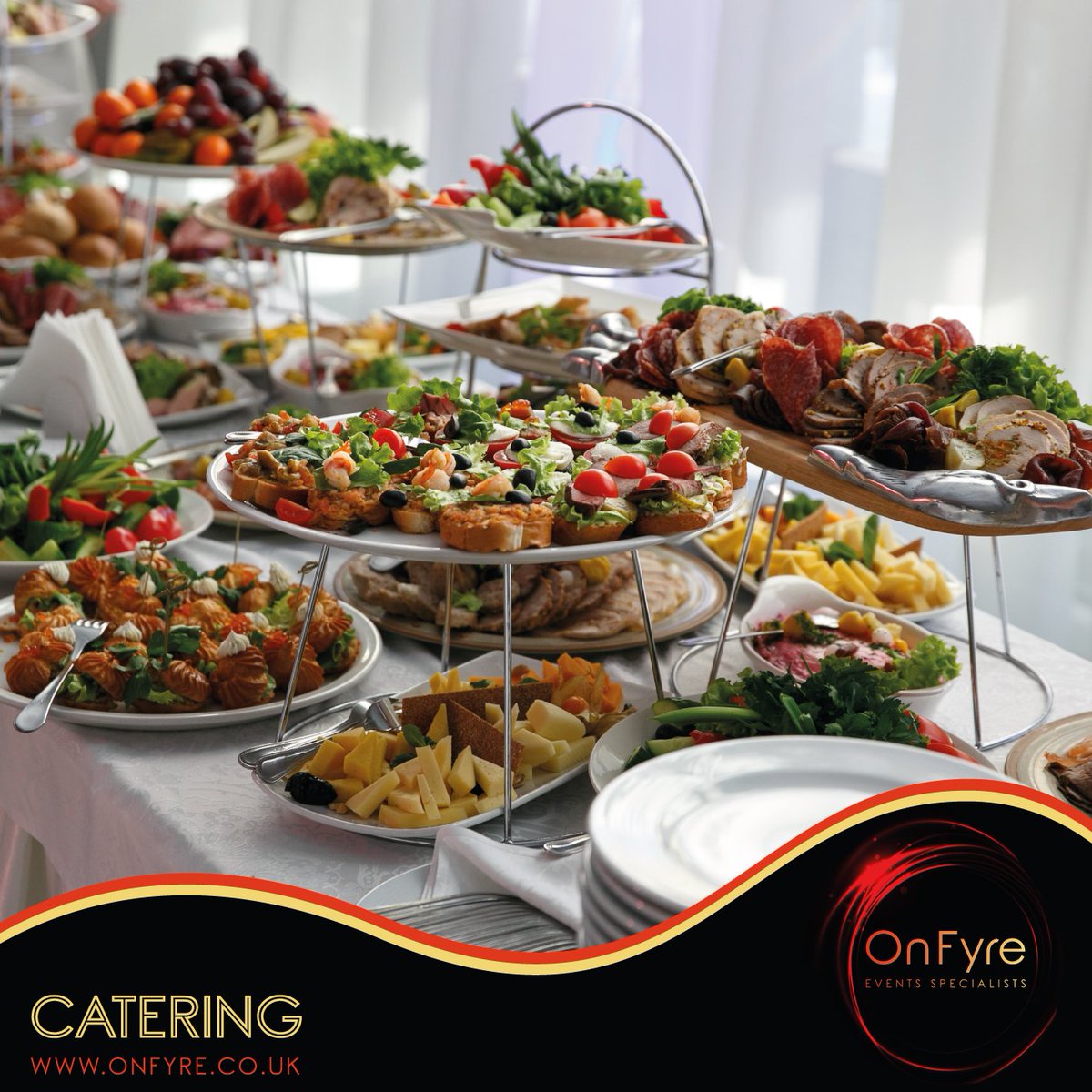 OnFyre - Catering 🔥

We carefully design the menu to fit seamlessly into your theme, designing not just the presentation but the taste of each exquisite dish to provide an impact of decadence the embodies the whole experience.

🎉 onfyre.co.uk 🎉