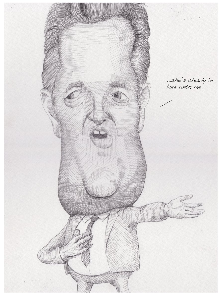 nickymonkey's tweet photo. Hi @martinrowson, my effort for the #DrawPiersMorgan challenge https://t.co/wn6Rw4Zm8f