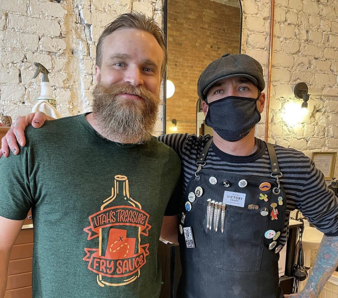 UtahsTreasure's tweet photo. Our fry sauce shirts out in the real world! 

You can buy yours through our Etsy store: https://t.co/s5VkrFsLtG

#utahstreasure #frysauce #baptizeyourfries https://t.co/JL49VAA3Ck