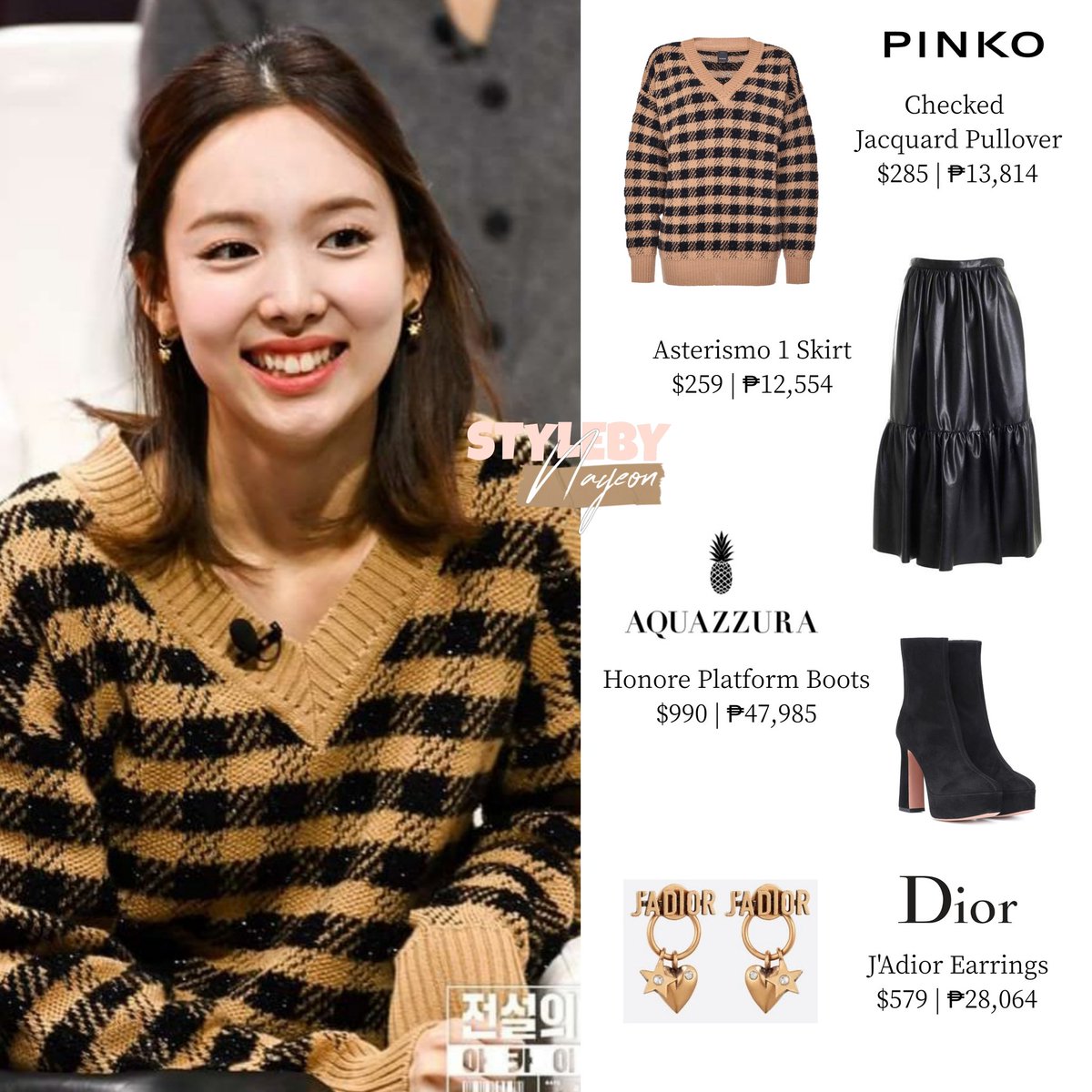 stylebynayeon's tweet photo. Nayeon
210314 • Preview From Legendary Stage Archive K

– #pinko, #aquazzura, #dior

@JYPETWICE
@JYPETWICE_JAPAN

#TWICE #트와이스 #임나연 #나연 #NAYEON #LegendaryStage #ArchiveK https://t.co/Lqyj9oeHt5