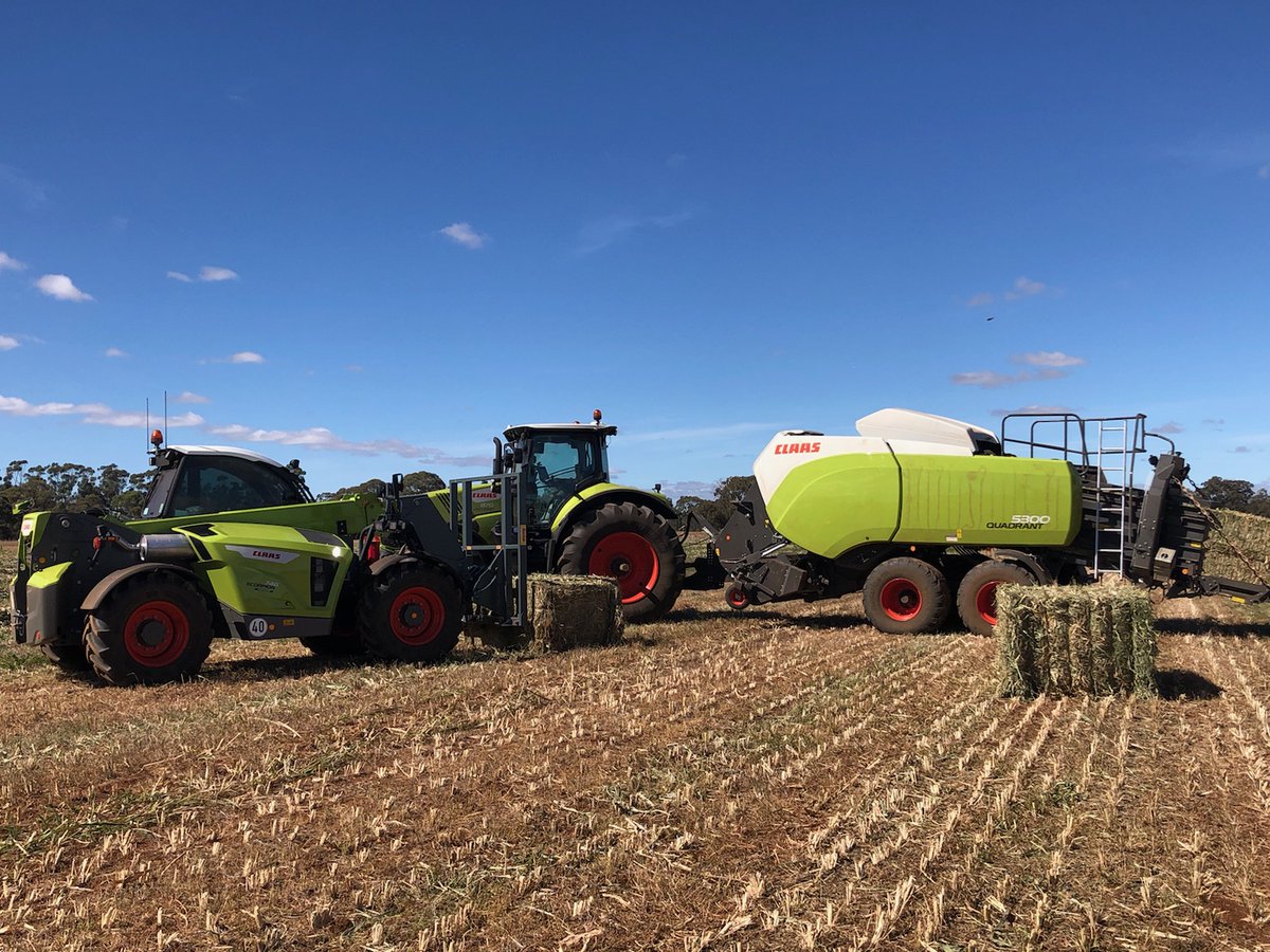 AusFodder's tweet photo. So..the first bale is done and WIN NEWS is here. Are you ready to head to Elmore on Wednesday for Fodder Festival 2021? https://t.co/vEreymUpuY https://t.co/79mt9XEMem