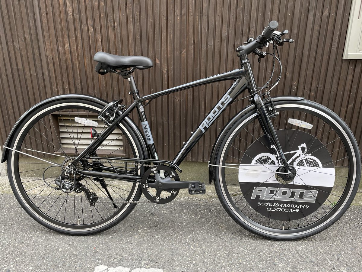 クロスバイク・アウトレット】アサヒサイクル ルーツX ブラック