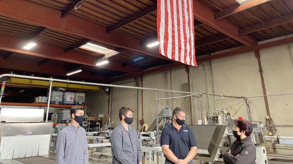 CASenCaballero's tweet photo. Thank you to the city and county leadership, chambers businesses and nonprofits that welcomed me today, especially Senate District 12 Small Business of the Year, @RileysBrewing
#RecoverAndRebuild
#StrongerThanEver
#SB87
#SmallBusinessGrantRelief https://t.co/GJpl6J0EVs