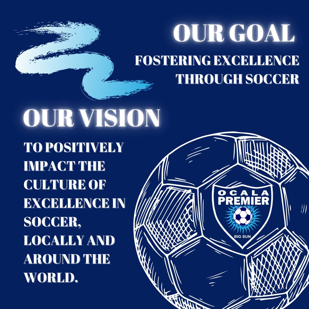 BsyslOps's tweet photo. Our Mission and Vision...
O C A L A   P R E M I E R
#playsoccerocala #youthsports #standforsomethingorfallforanything https://t.co/W0g6iO9aup
