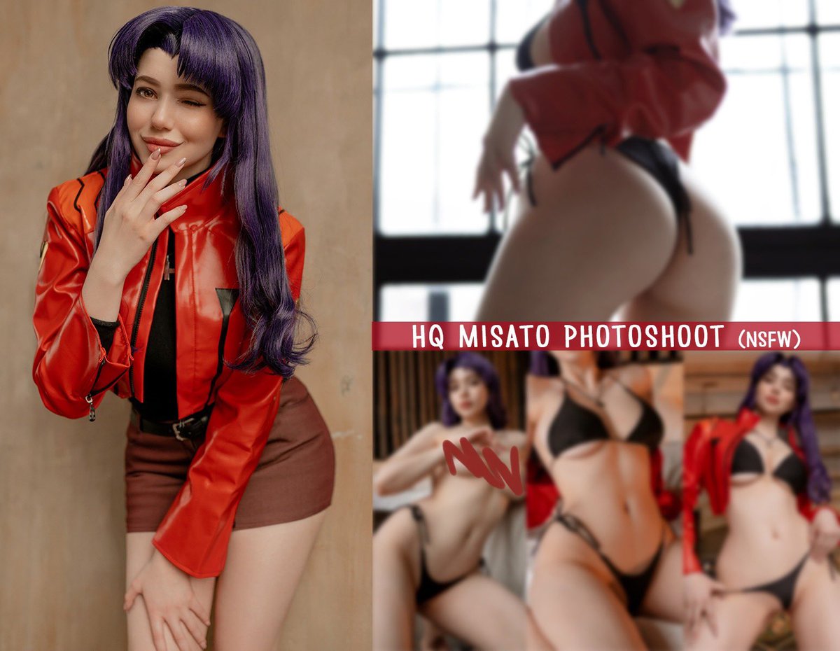 Full spicy Misato photoshoot is available on my Patreon page: https://t.co/eLx2EPPAuT

🍻🍻🍻 https://t.co/1pYq6BDjch
