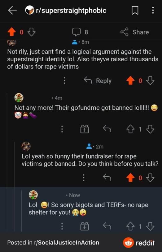 m8_str8's tweet photo. @TrashBoiFig @nadine_feiler @milyball @marcus_dib @blairewhite AGAIN. This is what we got when we focus on the rapists. A platoon of Trans activists literally got in the way and pulled the rug out from under rape victims. You are either willfully ignorant of an accomplice of rape culture. I'm leaning toward the latter. https://t.co/albikombuu