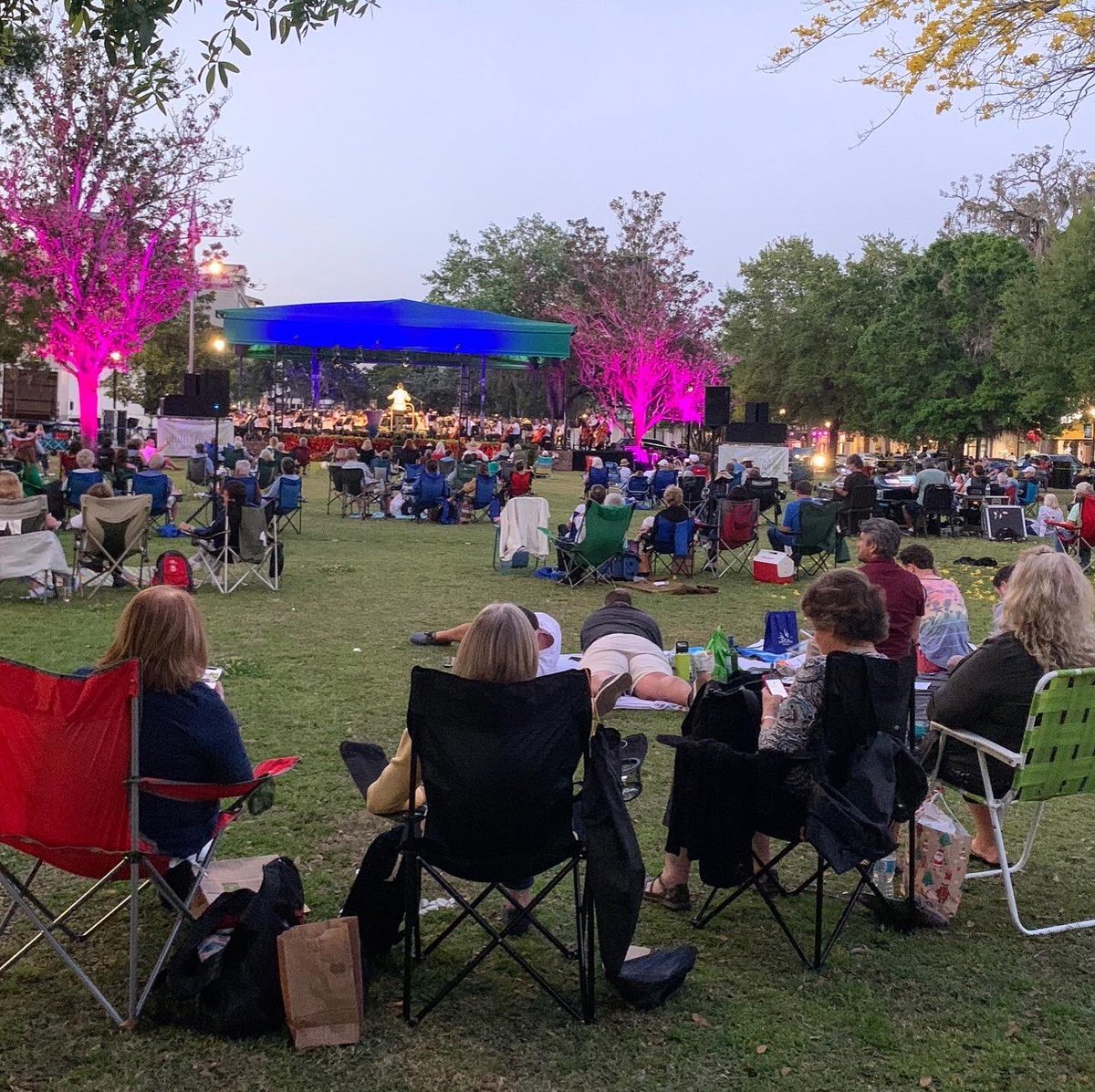 It was a beautiful evening for the <a href="/OrlandoPhilOrch/">Orlando Philharmonic</a> Spring Pops Concert! Thank you to Orlando Philharmonic for putting on such a great show!

#ParksandRecWP #WinterParkFla #OrlandoPhilharmonic