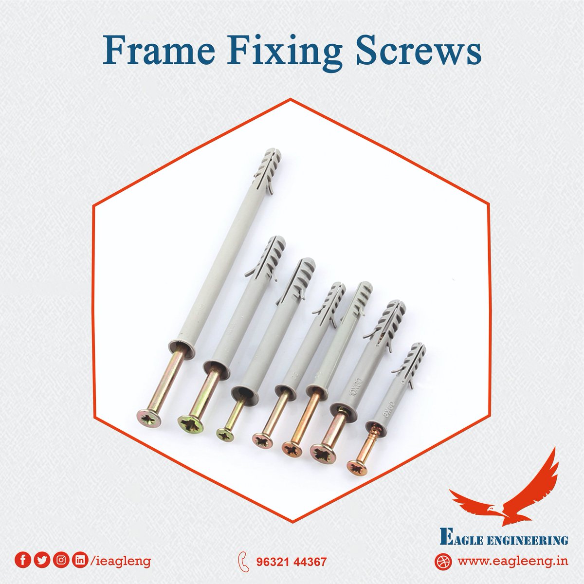 ieaglefasteners's tweet photo. Get high-quality screws at a highly competitive price now @ 96321 44367
For more details , Please visit https://t.co/5sFqsDFWZk
#FFS #Product #highquality #csk #siliconsealent #door #window #Framefixingscrew #nylon #quality #upvc #doorsandwindow #Screw #fasteners #stock #ready https://t.co/HxW3SXs3s4