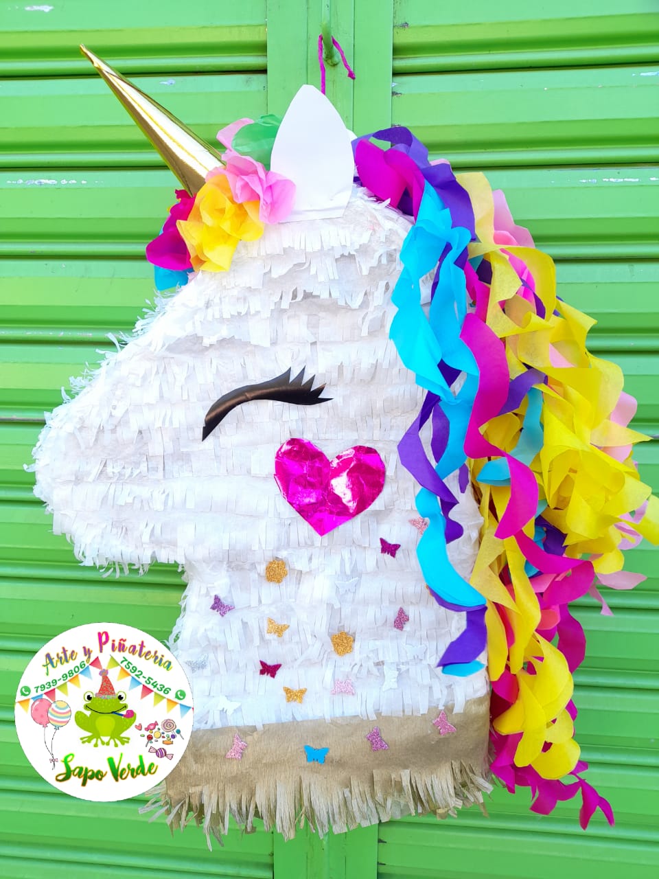 Arte y Piñateria Sapo Verde on X: Piñata 🎉 Unicornio 🦄 #piñata #unicornio  #manualidades #artesanias #sapoverde  / X