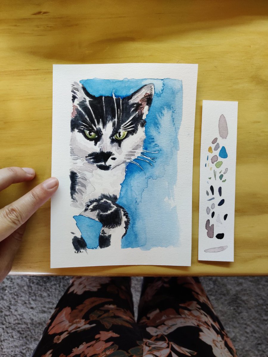 pockethaiku's tweet photo. Darlings, I've been doing pet portraiture lately. If you'd like to get one of your own pet please get in touch!  I'm quickest on instagram @keafolly  or dm here x https://t.co/K7Vf6o85mx